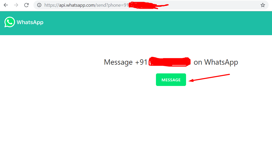 How To Send WhatsApp Message Without Saving Number » How2Trick