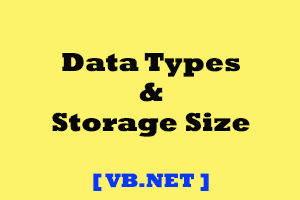 Data Types in VB.NET