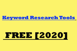 Best Free Keyword Research Tools 2020