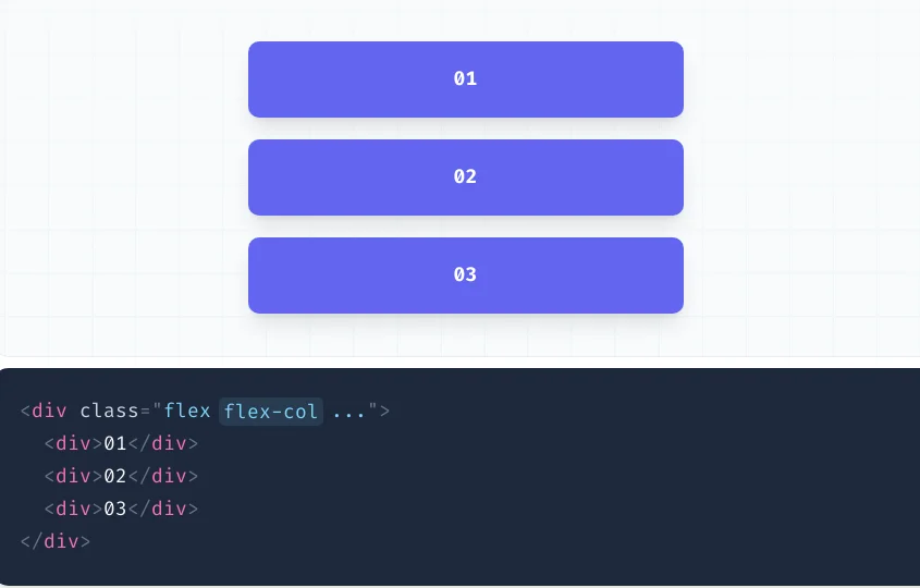 Tailwind CSS Flex Direction